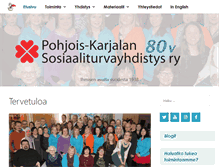 Tablet Screenshot of pksotu.fi